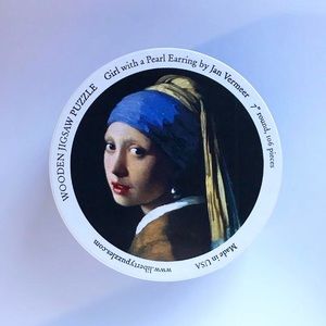 Girl with a Pearl Earring Wooden Puzzle
